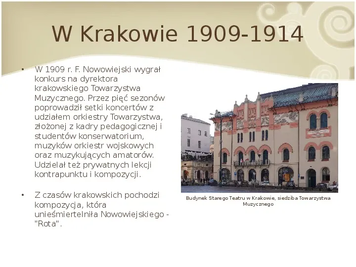 Feliks Nowowiejski - Slide 8