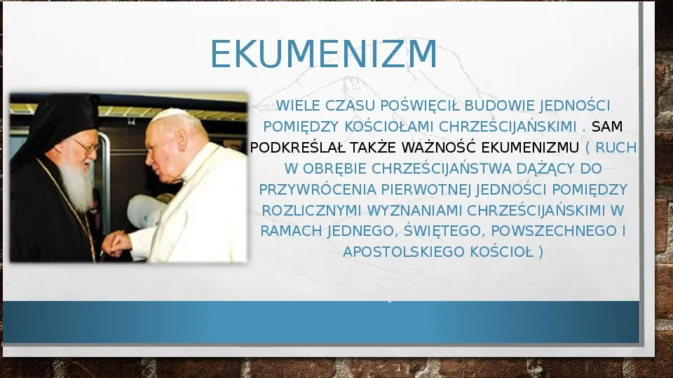 Jan Paweł II od A do Z - Slide 11