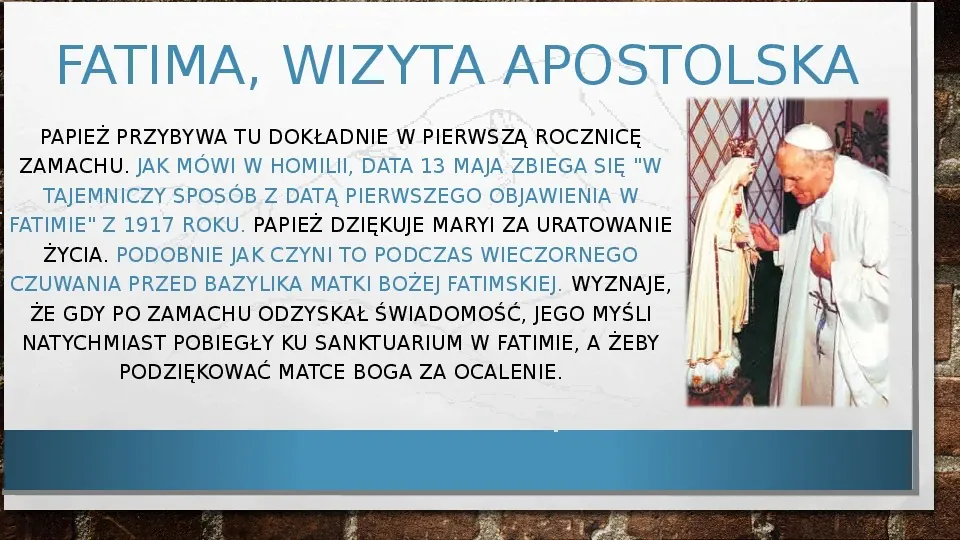 Jan Paweł II od A do Z - Slide 13
