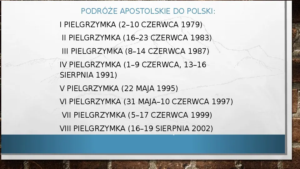 Jan Paweł II od A do Z - Slide 36