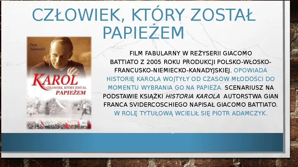 Jan Paweł II od A do Z - Slide 7