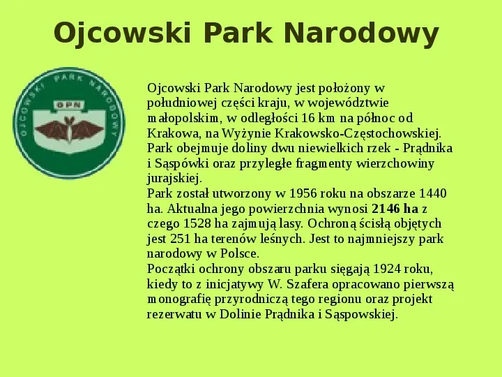 Najważniejsze Parki Narodowe w Polsce i na Świecie - Slide 17