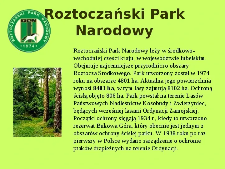 Najważniejsze Parki Narodowe w Polsce i na Świecie - Slide 23