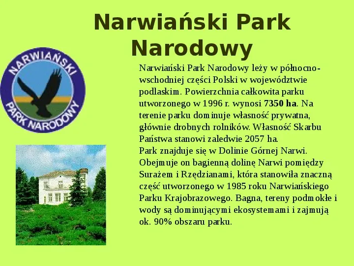 Najważniejsze Parki Narodowe w Polsce i na Świecie - Slide 32