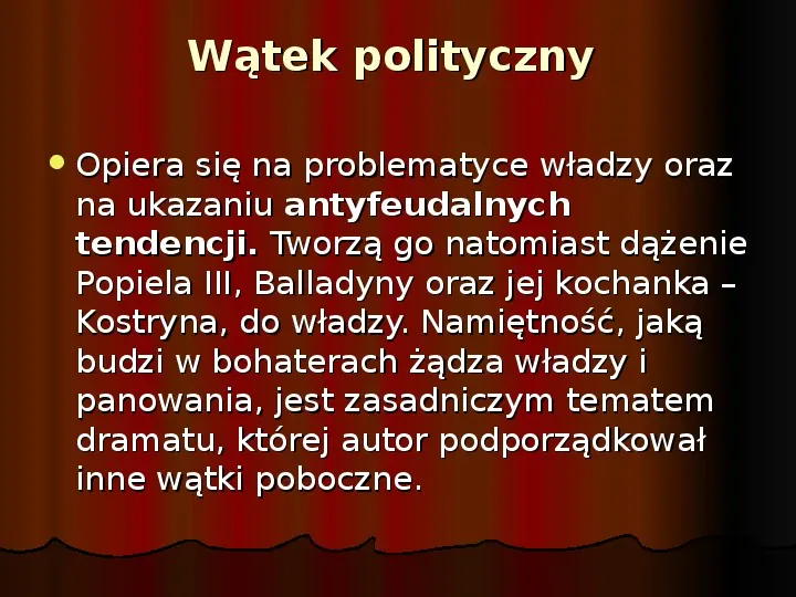 „Balladyna” Juliusz Słowacki - Slide 11