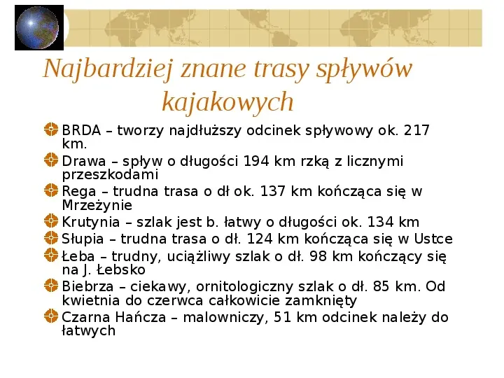 Atrakcje turystyczne Polski - Slide 13