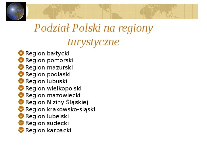 Atrakcje turystyczne Polski - Slide 33