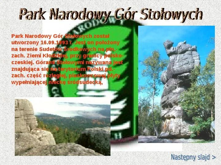 Parki Narodowe w Polsce - Slide 15