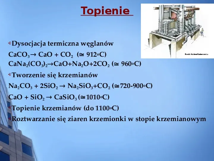 Składy chemiczne szkieł przemysłowych - Slide 5