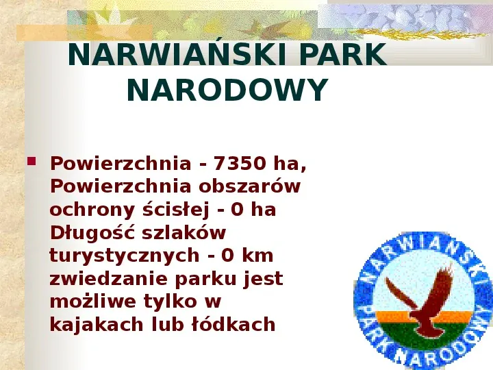 Parki Narodowe Bogactwo naturalne Polski - Slide 10