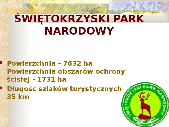 Parki Narodowe Bogactwo naturalne Polski - Slide 22