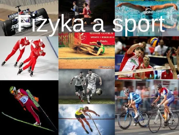 Fizyka a sport - Slide pierwszy