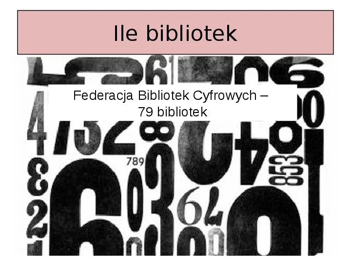 Biblioteka cyfrowa - Slide 20