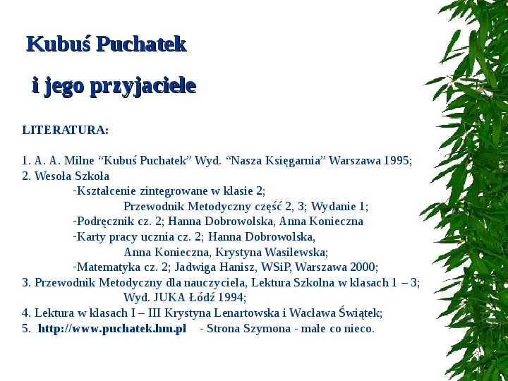 Kubuś Puchatek - Slide 14