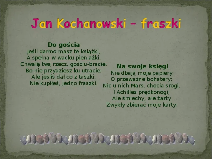 Najwybitniejsi polscy poeci - Slide 9
