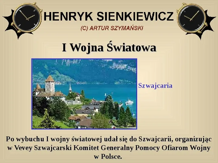 Henryk Sienkiewicz: życie i twórczość - Slide 10