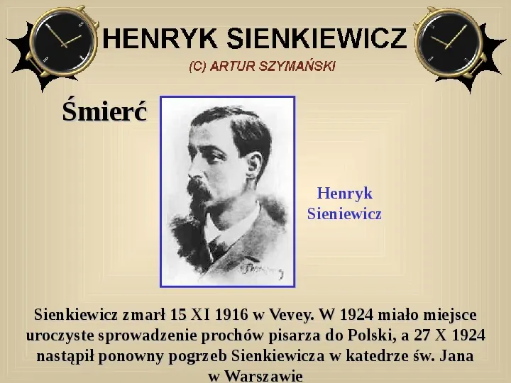 Henryk Sienkiewicz: życie i twórczość - Slide 11