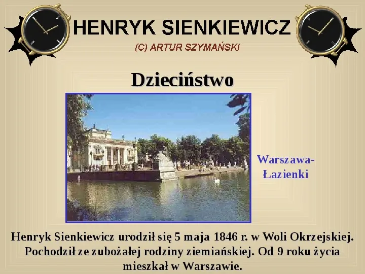 Henryk Sienkiewicz: życie i twórczość - Slide 2