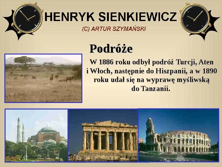 Henryk Sienkiewicz: życie i twórczość - Slide 6