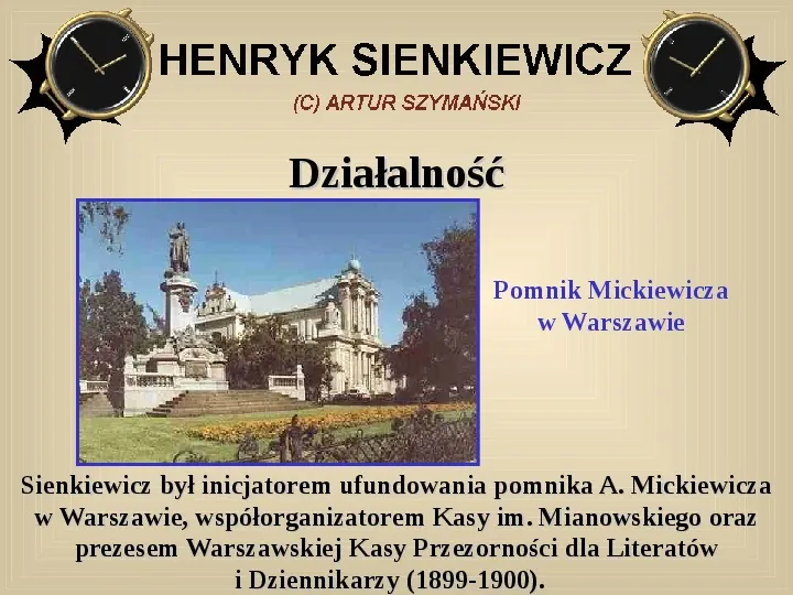 Henryk Sienkiewicz: życie i twórczość - Slide 8