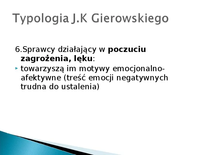 Typologia zabójstw - Slide 12