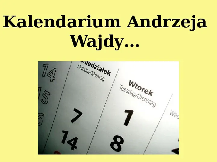 Andrzej Wajda - Slide 3