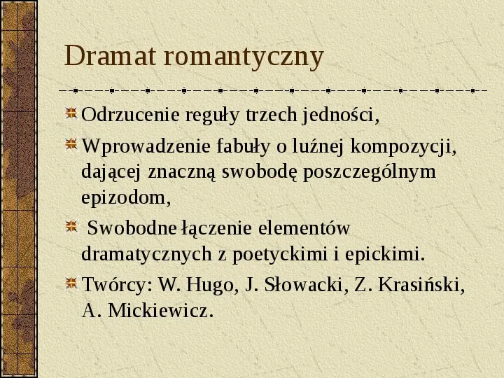 Dramat i jego gatunki - Slide 24