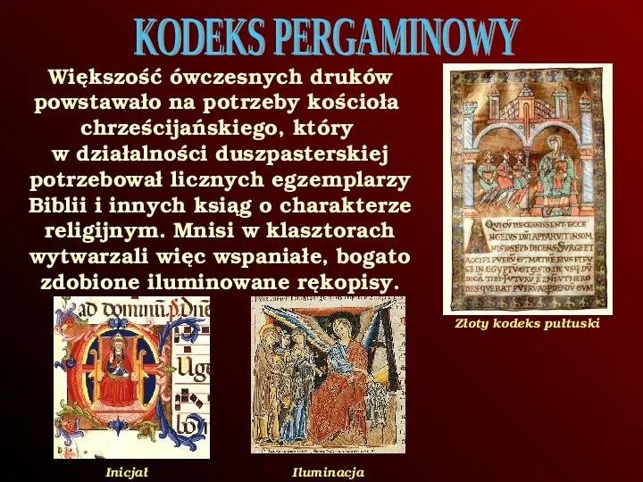 Książka w średniowieczu - Slide 10
