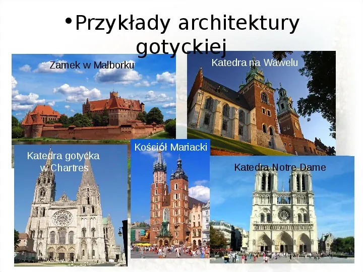 Średniowiecze: Architektura i malarstwo - Slide 6