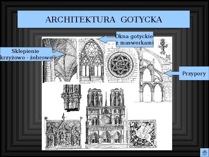 Architektura i sztuka średniowiecza w europie i w Polsce - Slide 36