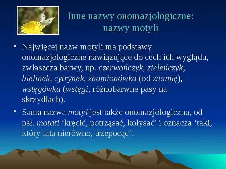 Etymologia jako dyscyplina językoznawcza - Slide 22