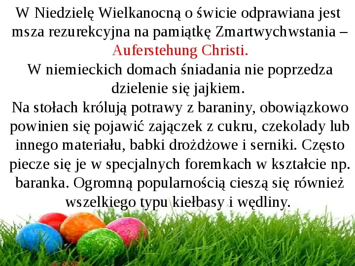 Wielkanoc w Niemczech - Slide 20