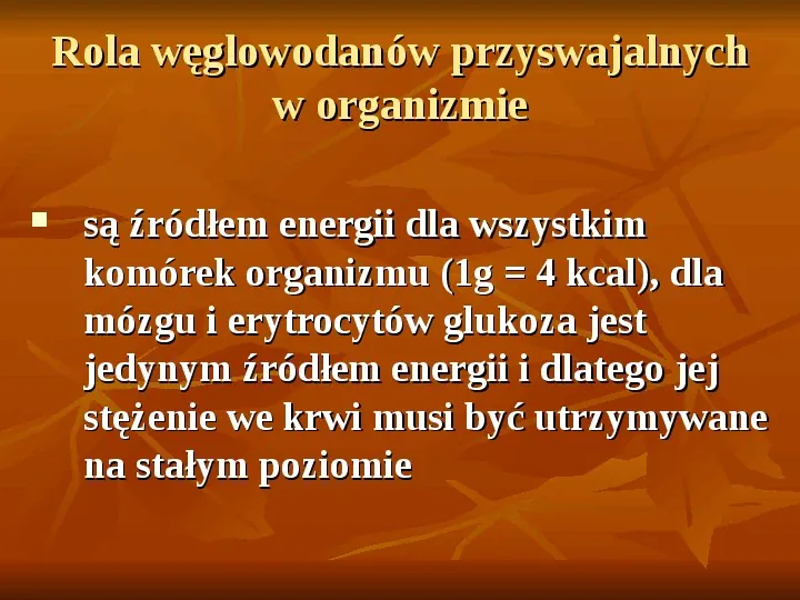 Węglowodany - Slide 16
