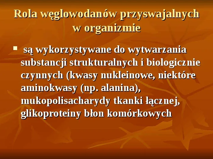 Węglowodany - Slide 17