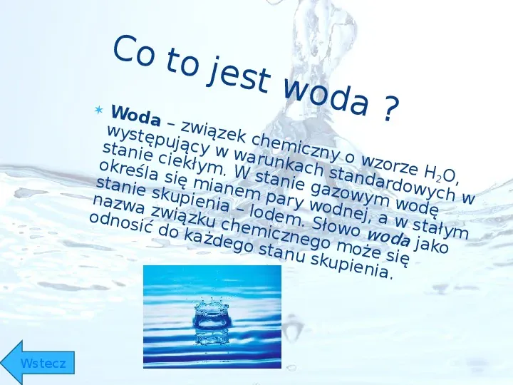 Woda zdrowia doda, wiem co piję - Slide 3