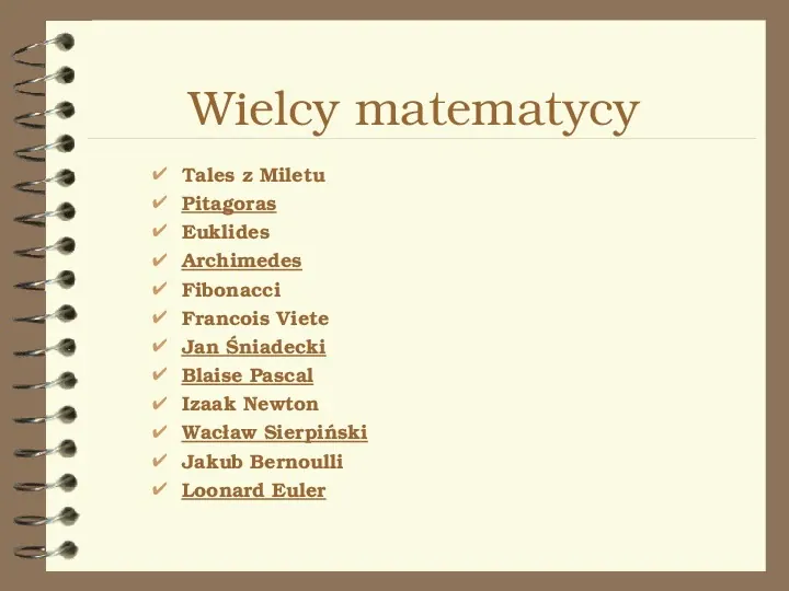 Wielcy matematycy - Slide 4