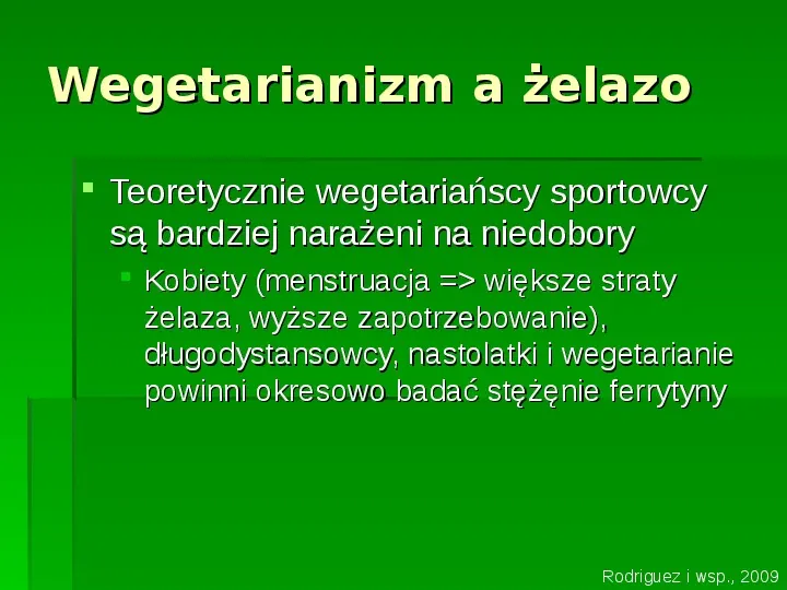 Dieta wegetariańskiego biegacza - Slide 17