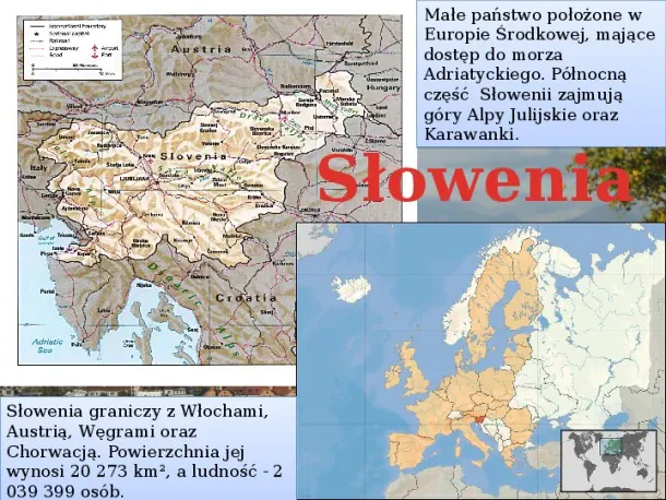 Słowenia - Slide pierwszy