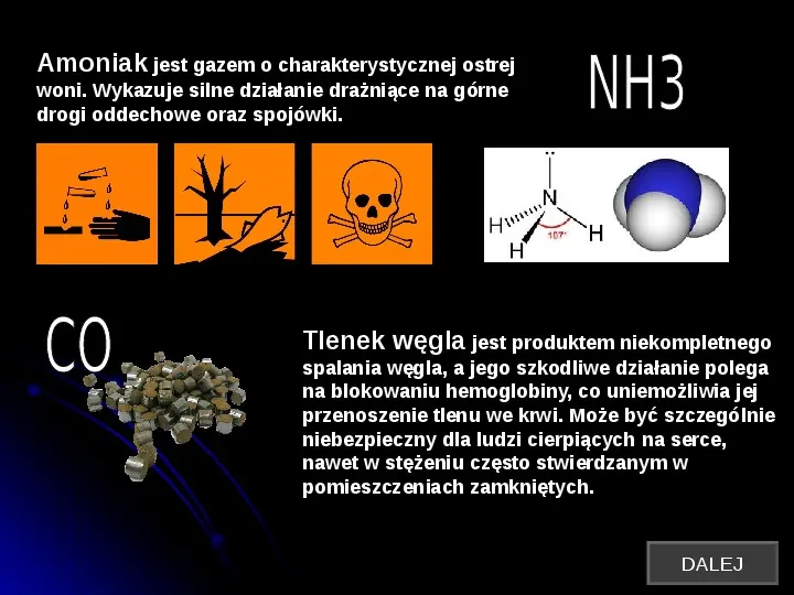 Szkodliwy wpływ czynników chemicznych na człowieka - Slide 4