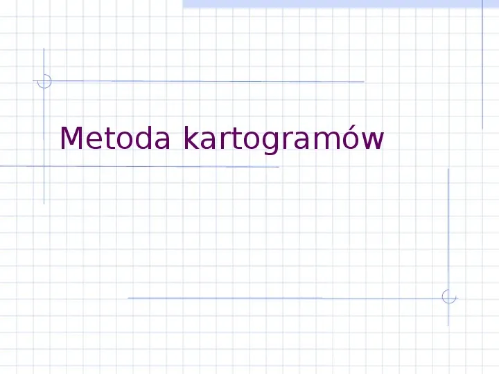 Metoda kartogramów - Slide 1