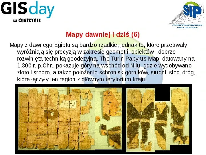 Mapy dawniej i dziś - Slide 15