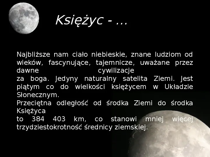 Księżyc - Slide 2