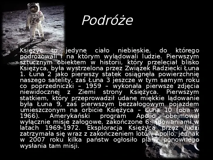 Księżyc - Slide 5