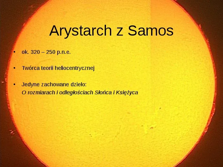 Fizyka starożytna: dwie metody pomiaru odległości Słońca od Ziemi - Slide 6