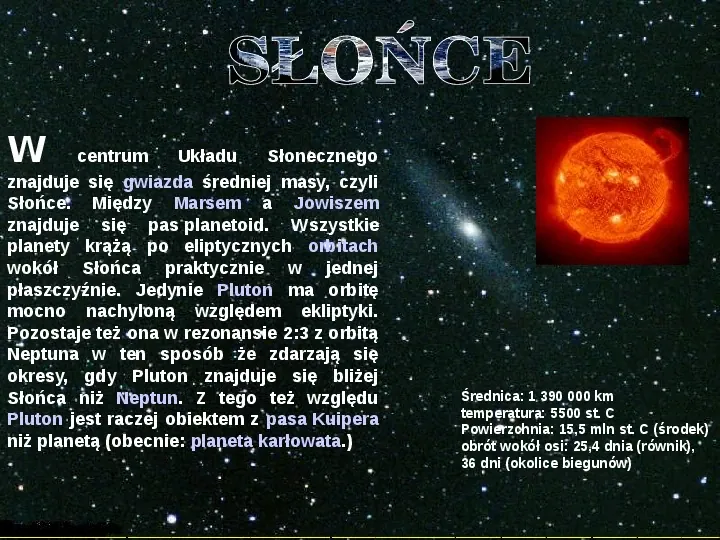 Układ Słoneczny oraz Mikołaj Kopernik - Slide 6