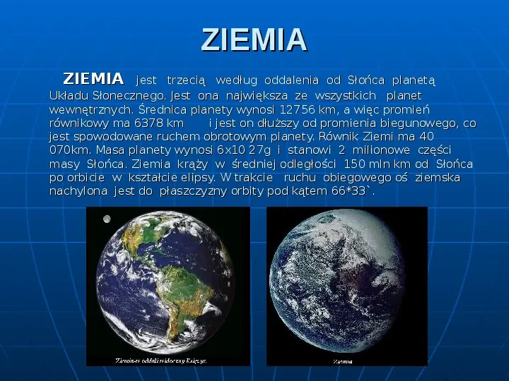 Ziemia jako cześć wszechświata - Slide 14