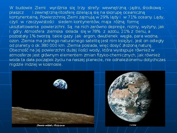 Ziemia jako cześć wszechświata - Slide 15