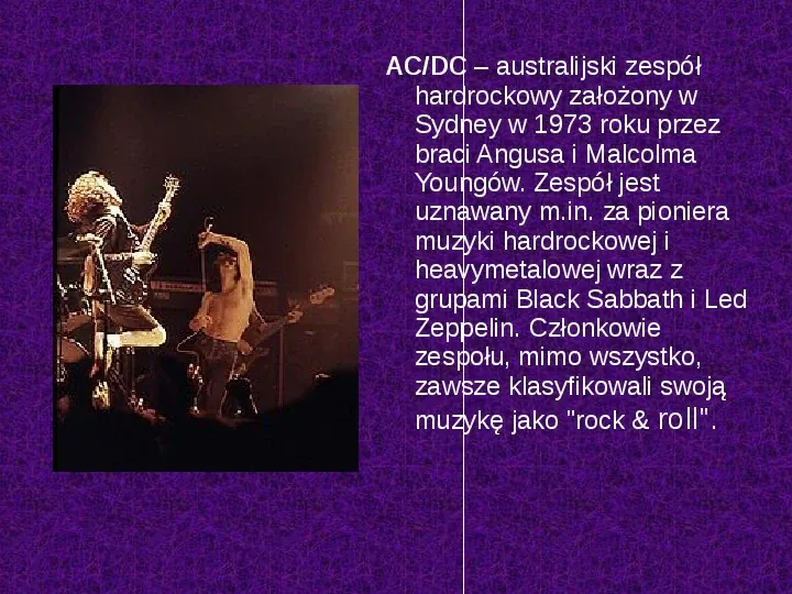 Rock i inne gatunki muzyki rozrywkowej - Slide 5