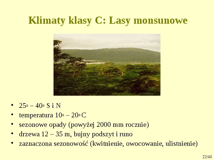 Klimat, biomy, gleby - Slide 22