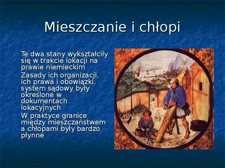 Społeczność i gospodarka w Polsce dzielnicowej - Slide 24